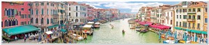 Grand Canal. Panorama. Venice. HDR
